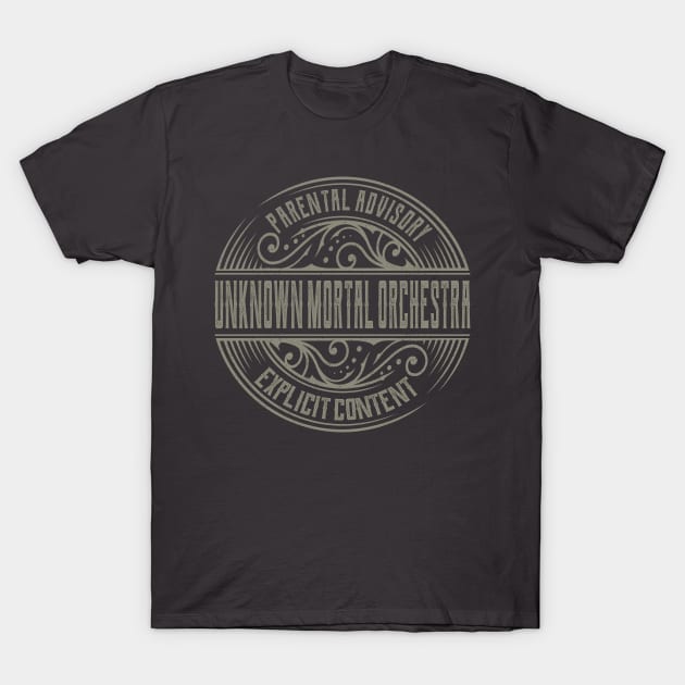Unknown Mortal Orchestra Vintage Ornament T-Shirt by irbey